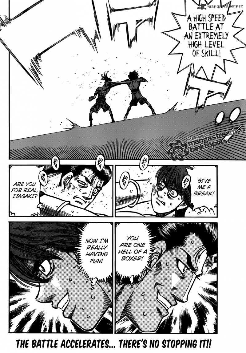 Hajime No Ippo - Chapter 956 : A Barrage Of High Speed Flickers