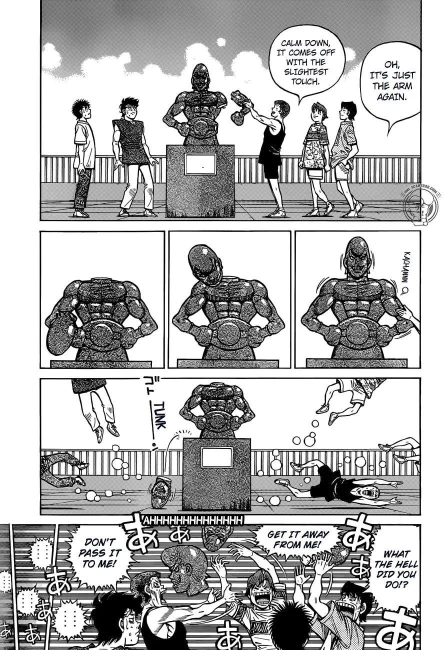 Hajime No Ippo - Chapter 1280: The Takamura Statue Saw That...