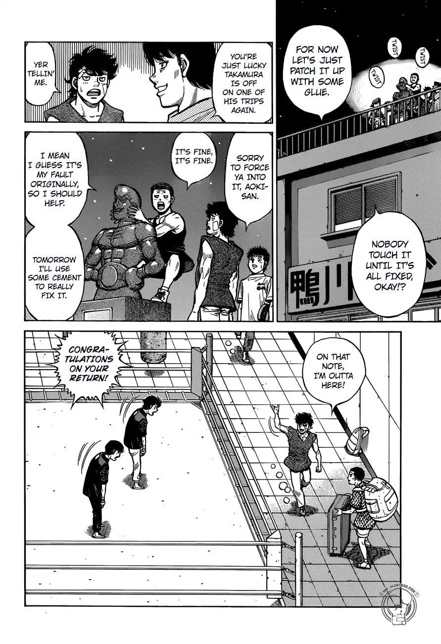 Hajime No Ippo - Chapter 1280: The Takamura Statue Saw That...