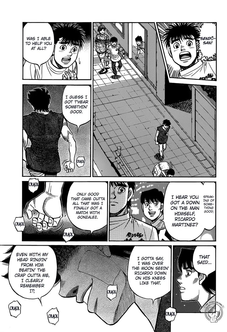 Hajime No Ippo - Chapter 1280: The Takamura Statue Saw That...