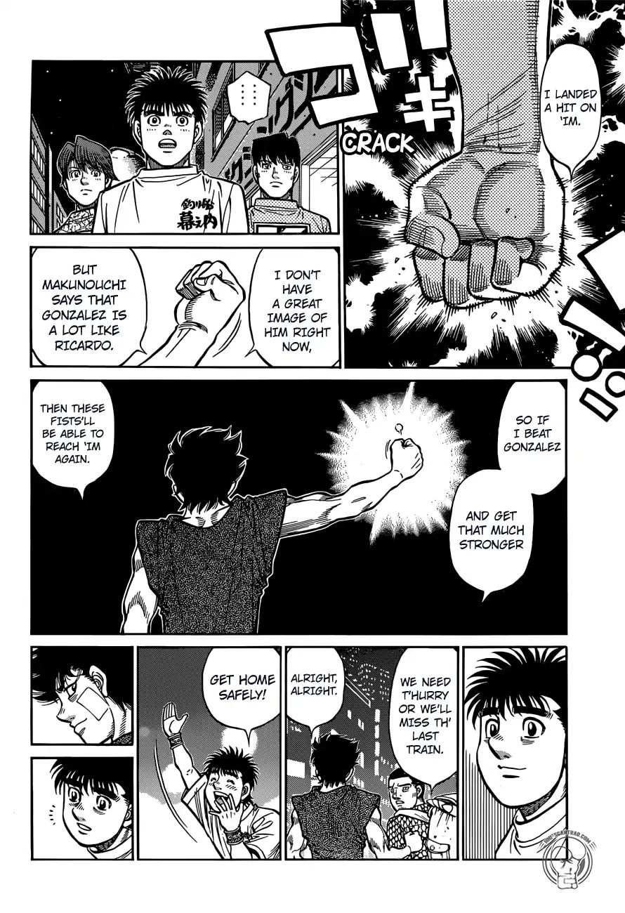 Hajime No Ippo - Chapter 1280: The Takamura Statue Saw That...