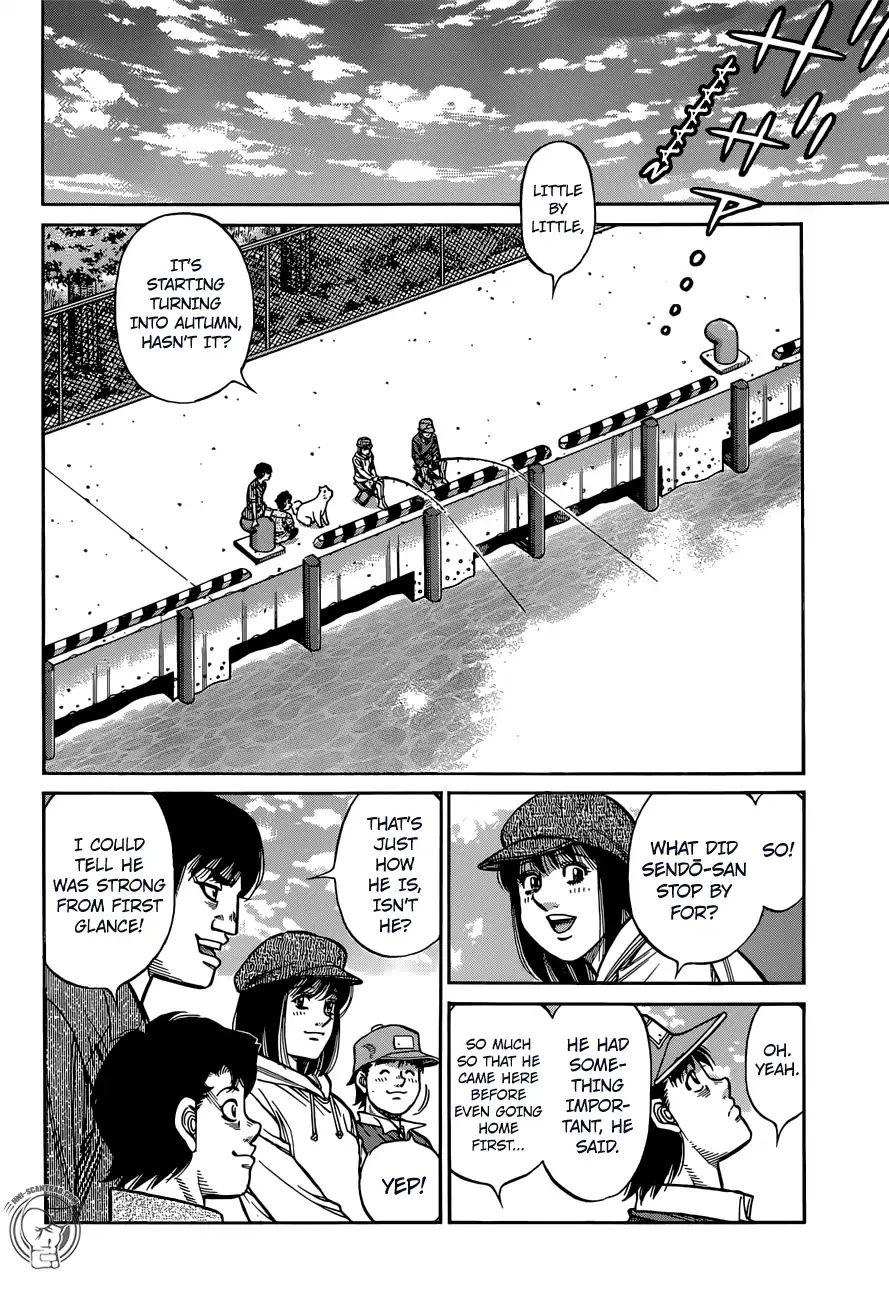 Hajime No Ippo - Chapter 1280: The Takamura Statue Saw That...