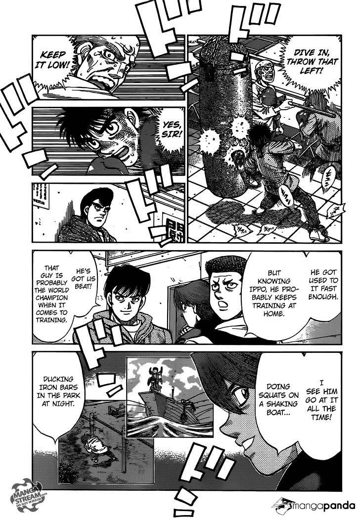 Hajime No Ippo - Chapter 1016 : Machismo Vs. Earnestness