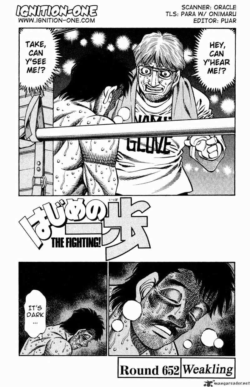 Hajime No Ippo - Chapter 652