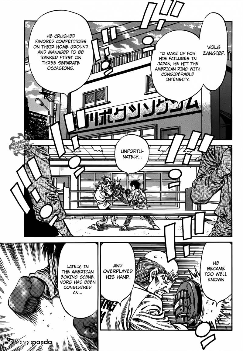 Hajime No Ippo - Chapter 982 : A Step Towards The World