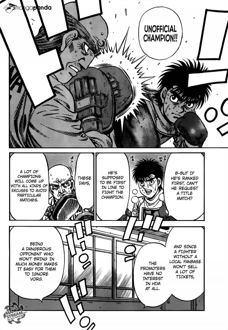 Hajime No Ippo - Chapter 982 : A Step Towards The World