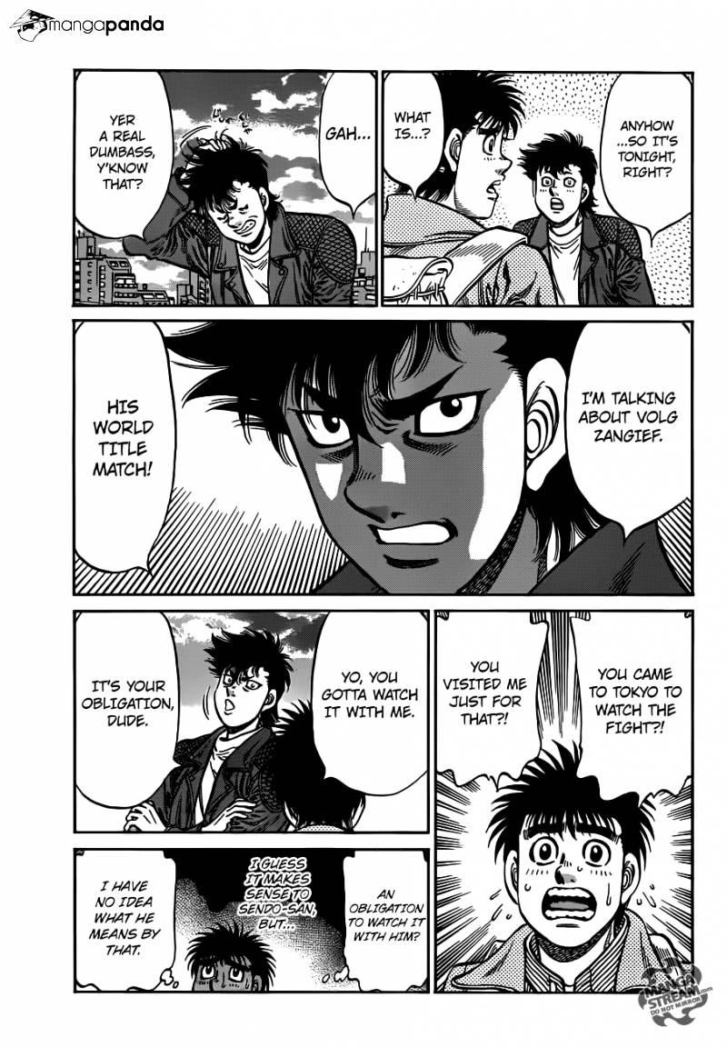 Hajime No Ippo - Chapter 982 : A Step Towards The World