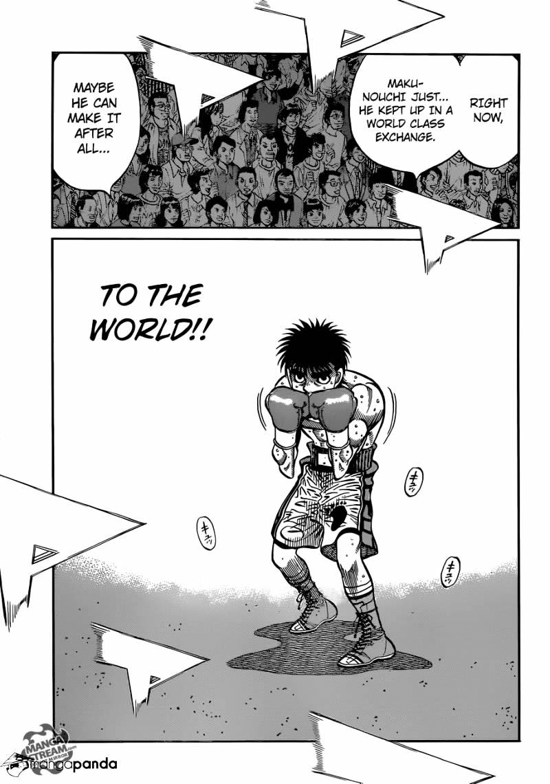 Hajime No Ippo - Chapter 1035 : Impressions After First Contact