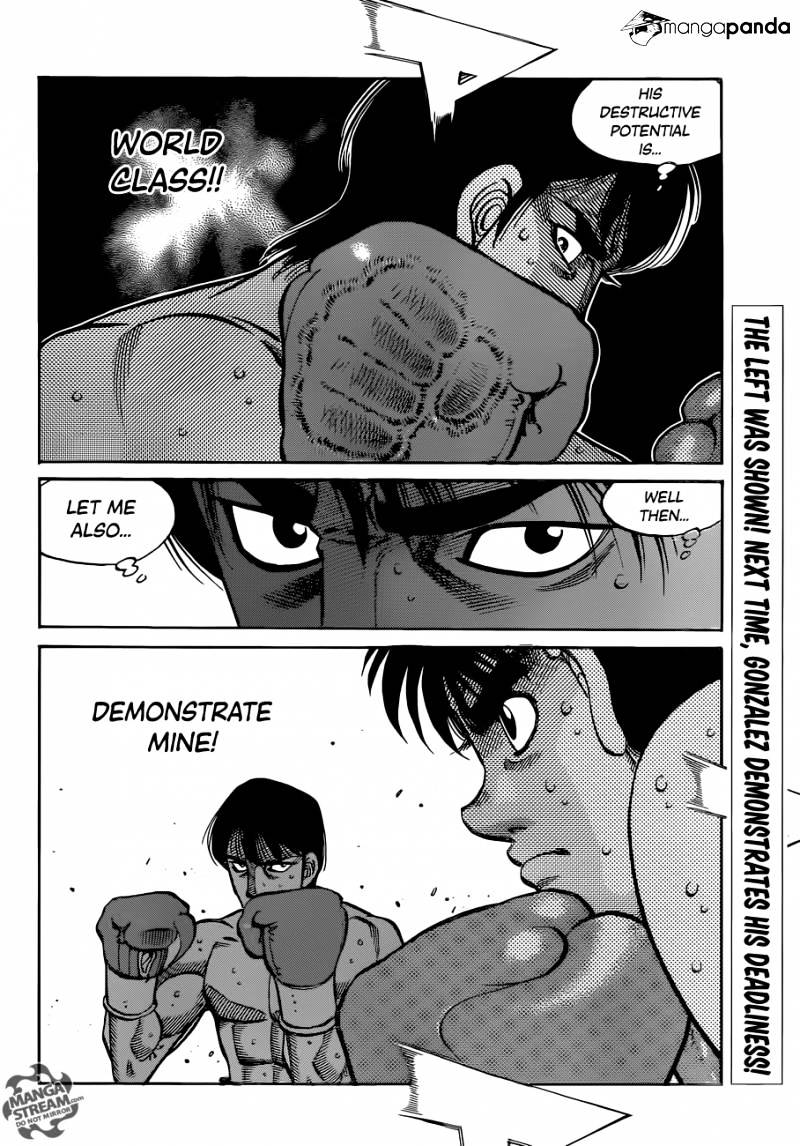 Hajime No Ippo - Chapter 1035 : Impressions After First Contact