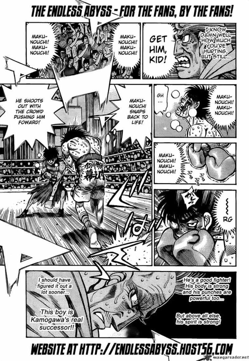 Hajime No Ippo - Chapter 892 : Your Specialty