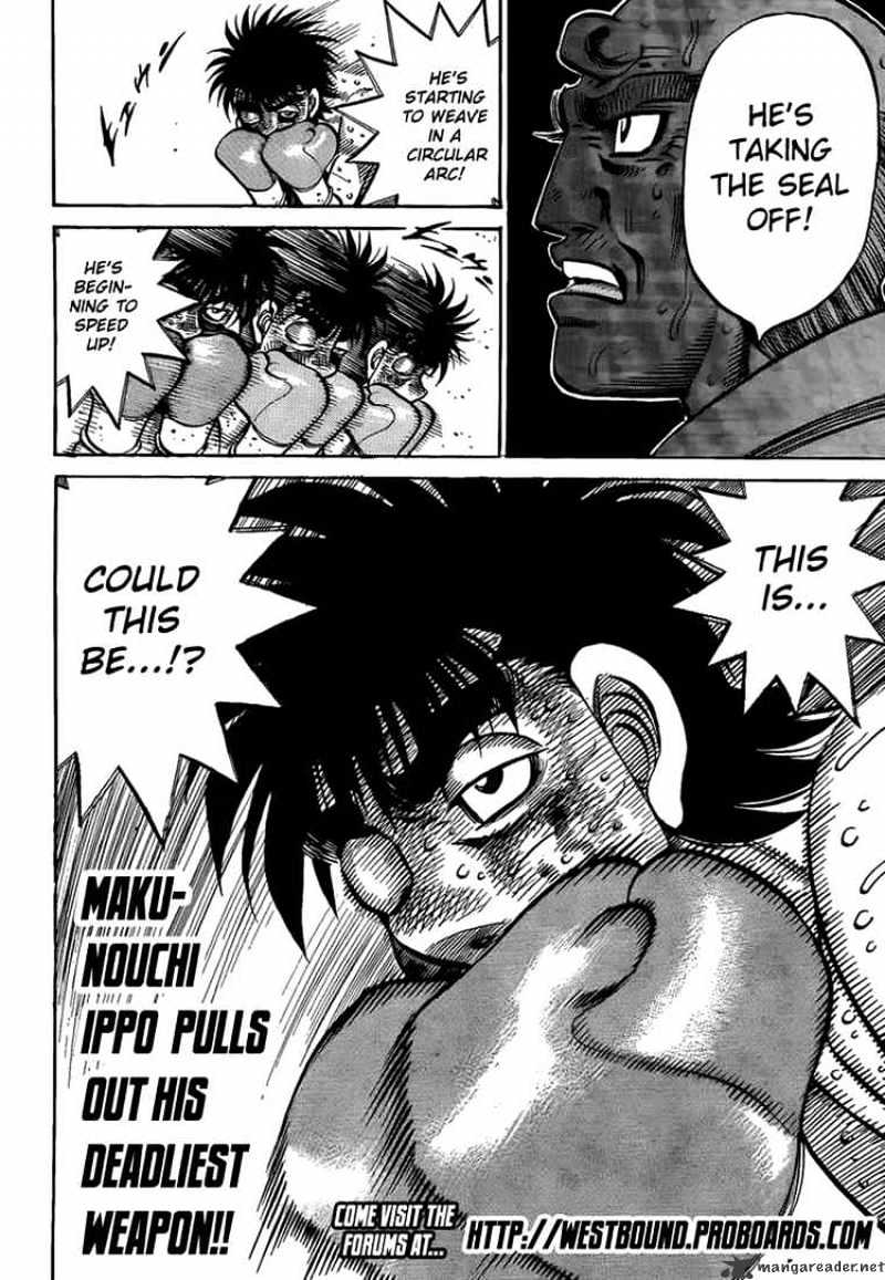 Hajime No Ippo - Chapter 892 : Your Specialty