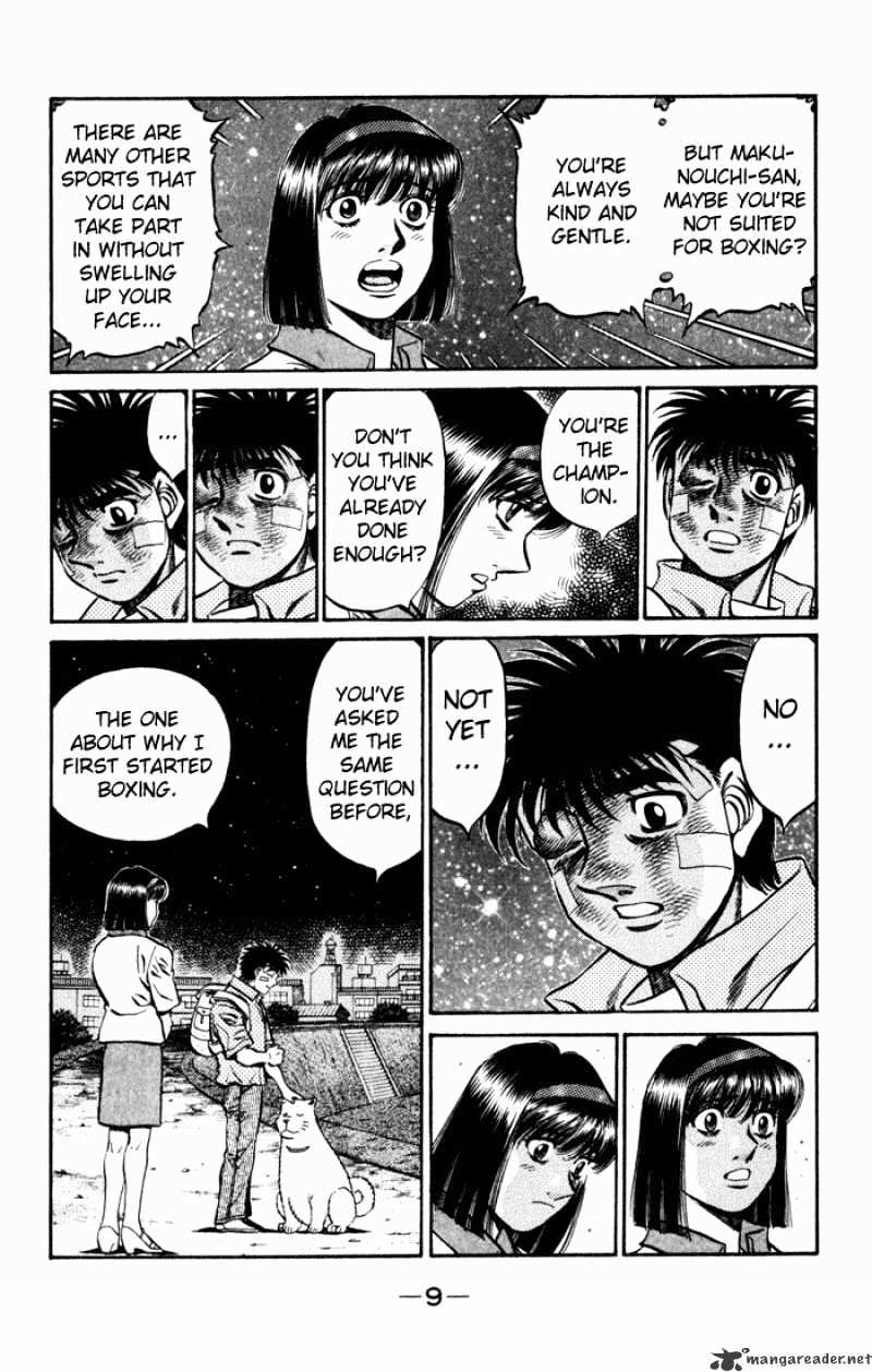 Hajime No Ippo - Chapter 503 : Cap Of Memories