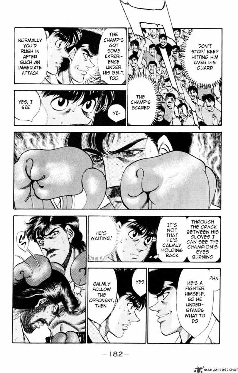 Hajime No Ippo - Chapter 334 : Style Of The Golden Years