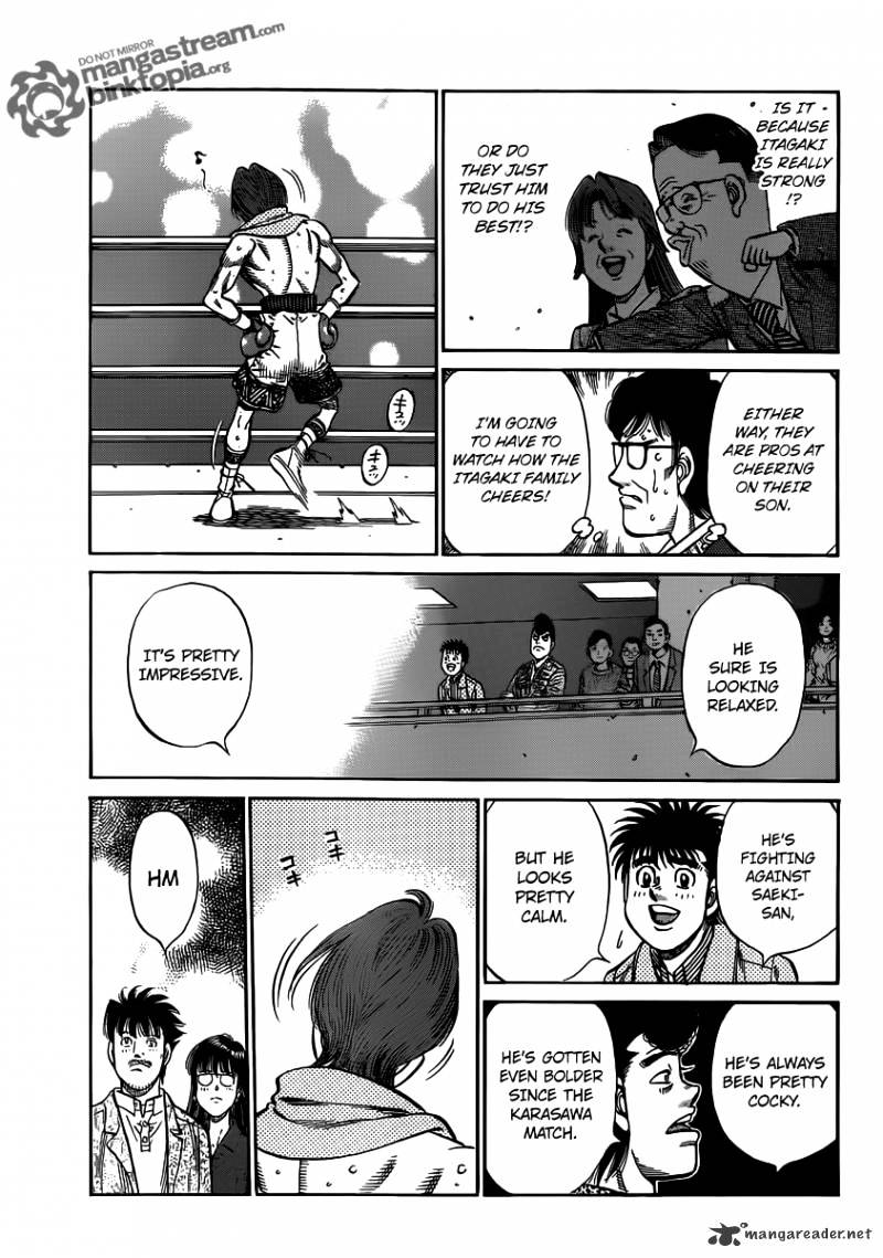 Hajime No Ippo - Chapter 953 : The Itagaki Family S Cheering Method