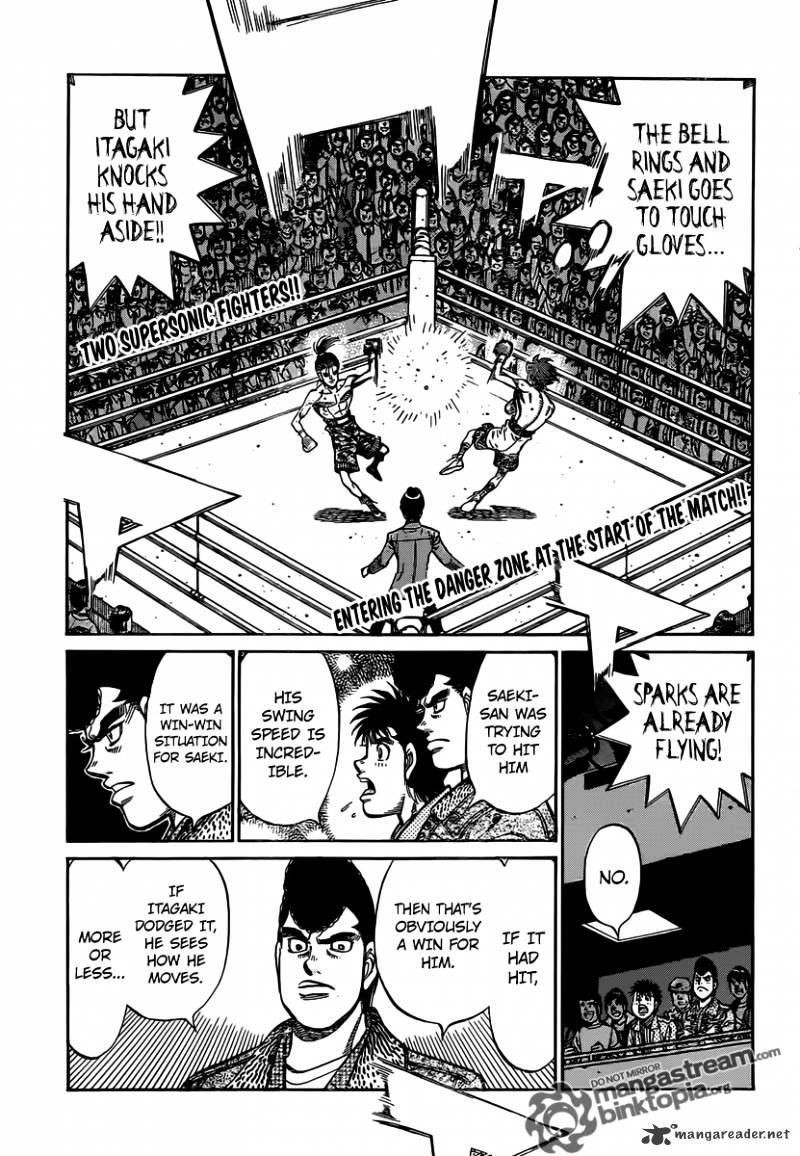 Hajime No Ippo - Chapter 955 : Hedgehog Vs Speed Star