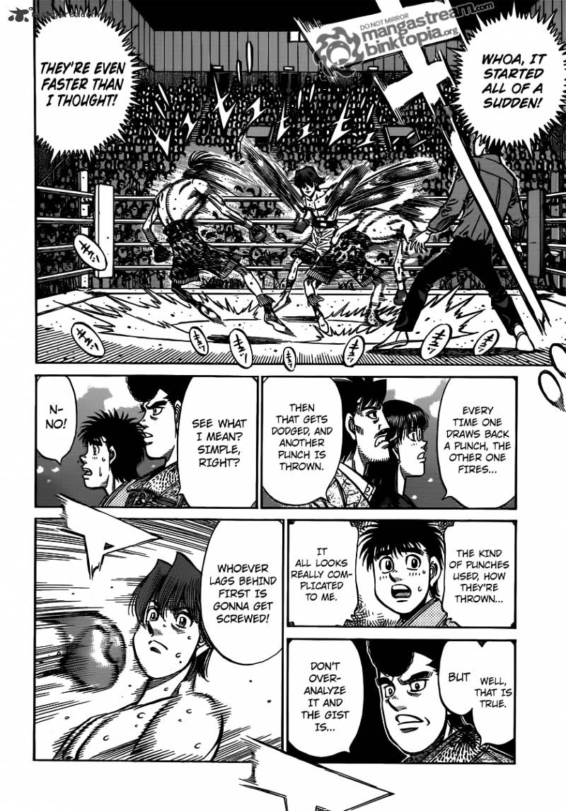 Hajime No Ippo - Chapter 955 : Hedgehog Vs Speed Star