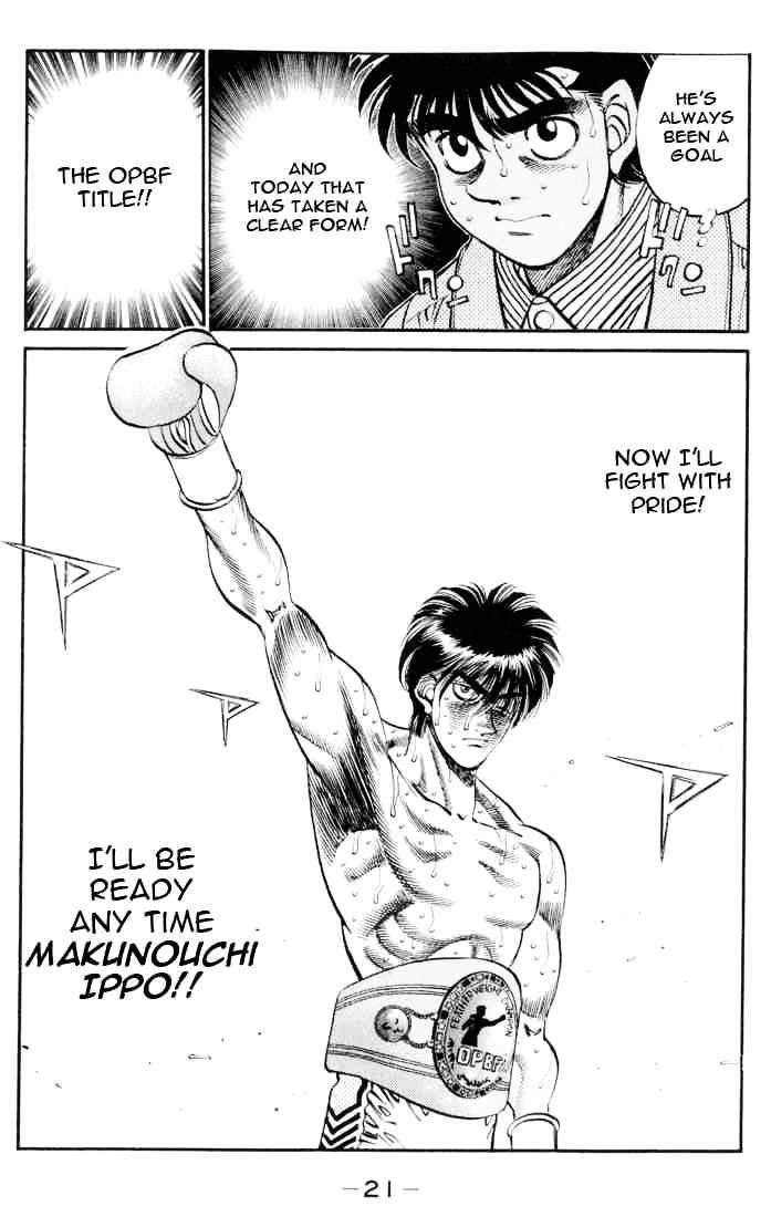 Hajime No Ippo - Chapter 325 : Revived! Rival S Fists