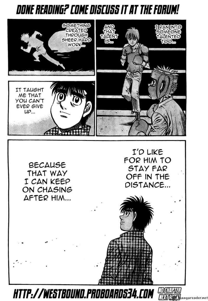 Hajime No Ippo - Chapter 847 : Opposite Outcome