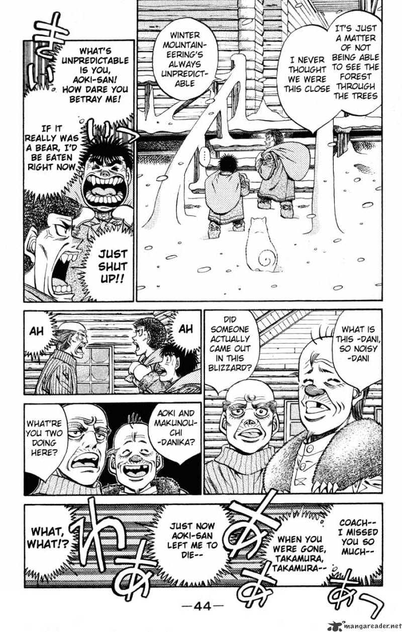 Hajime No Ippo - Chapter 400 : Long Time Ago