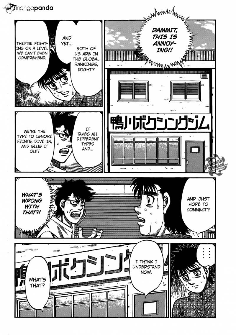 Hajime No Ippo - Chapter 997 : Eagle S Curiosity