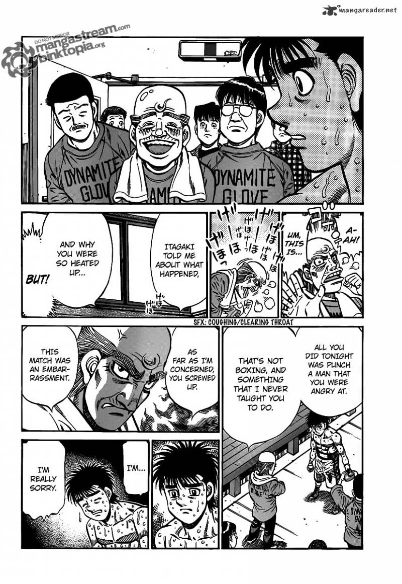 Hajime No Ippo - Chapter 940 : The Featherweight Card Is Full