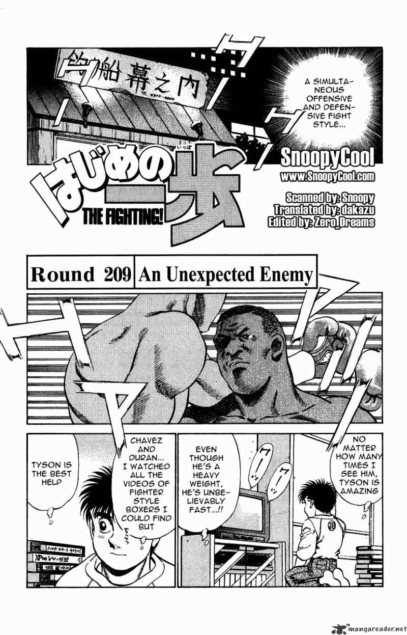 Hajime No Ippo - Chapter 209