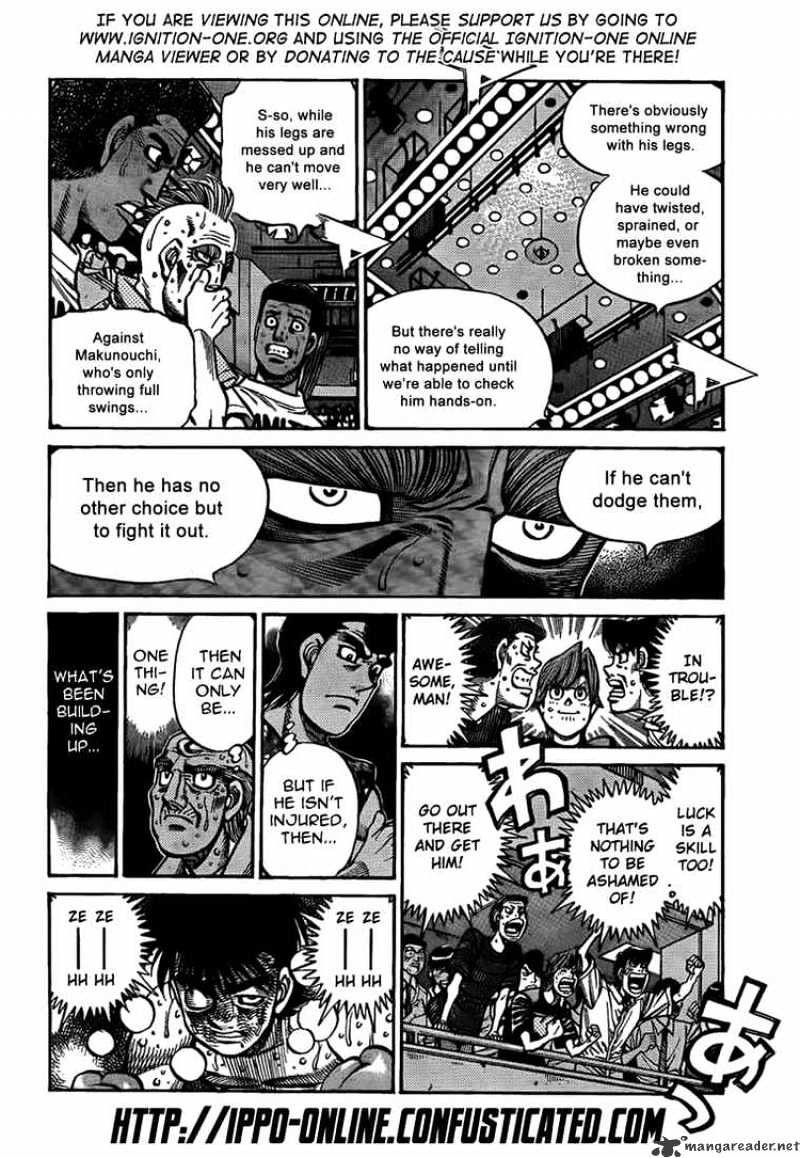 Hajime No Ippo - Chapter 890 : The Wild Child Grounded