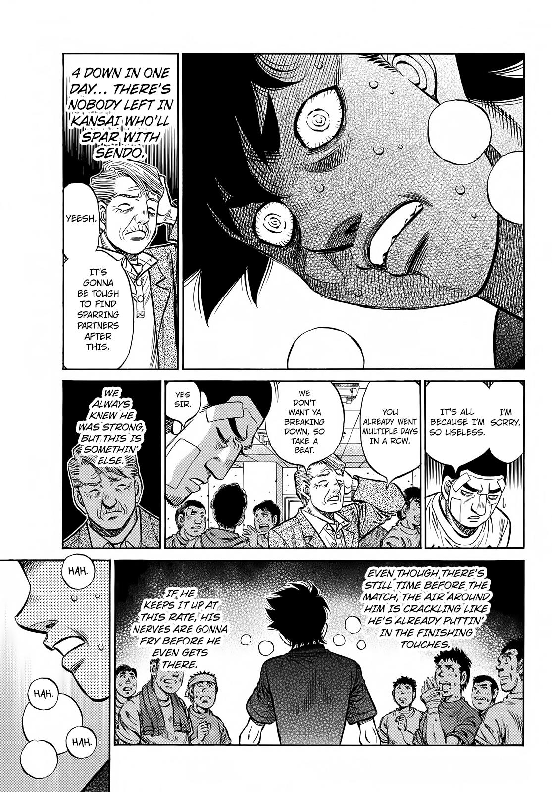 Hajime No Ippo - Chapter 1423: The Tiger's Thirst