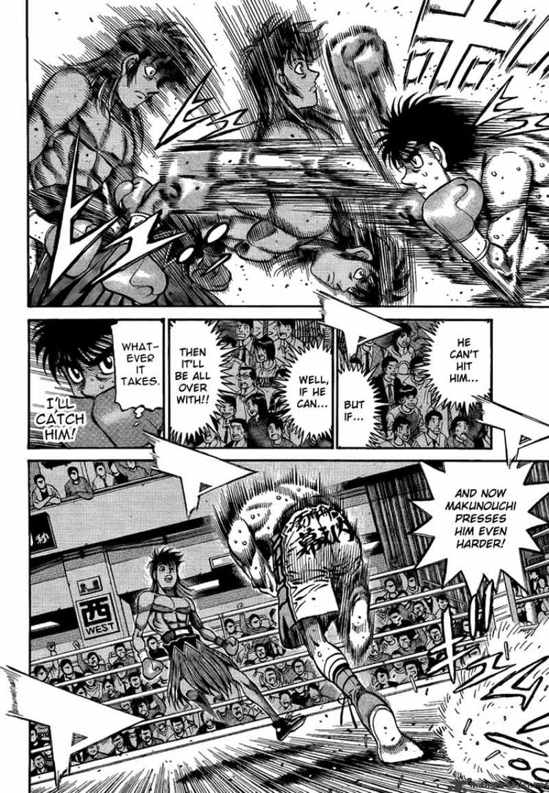 Hajime No Ippo - Chapter 870 : High Power Frontal Barrage