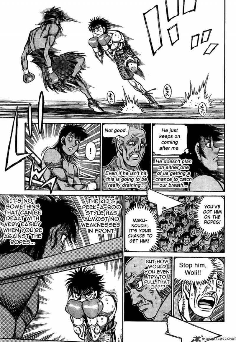 Hajime No Ippo - Chapter 870 : High Power Frontal Barrage