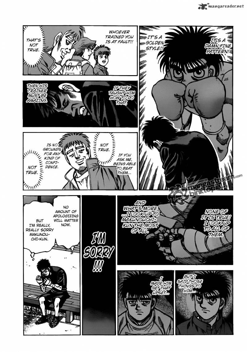 Hajime No Ippo - Chapter 930 : The Bell S About To Ring