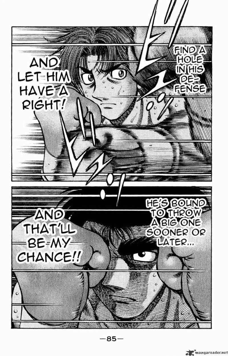 Hajime No Ippo - Chapter 599 : Speed Vs Power