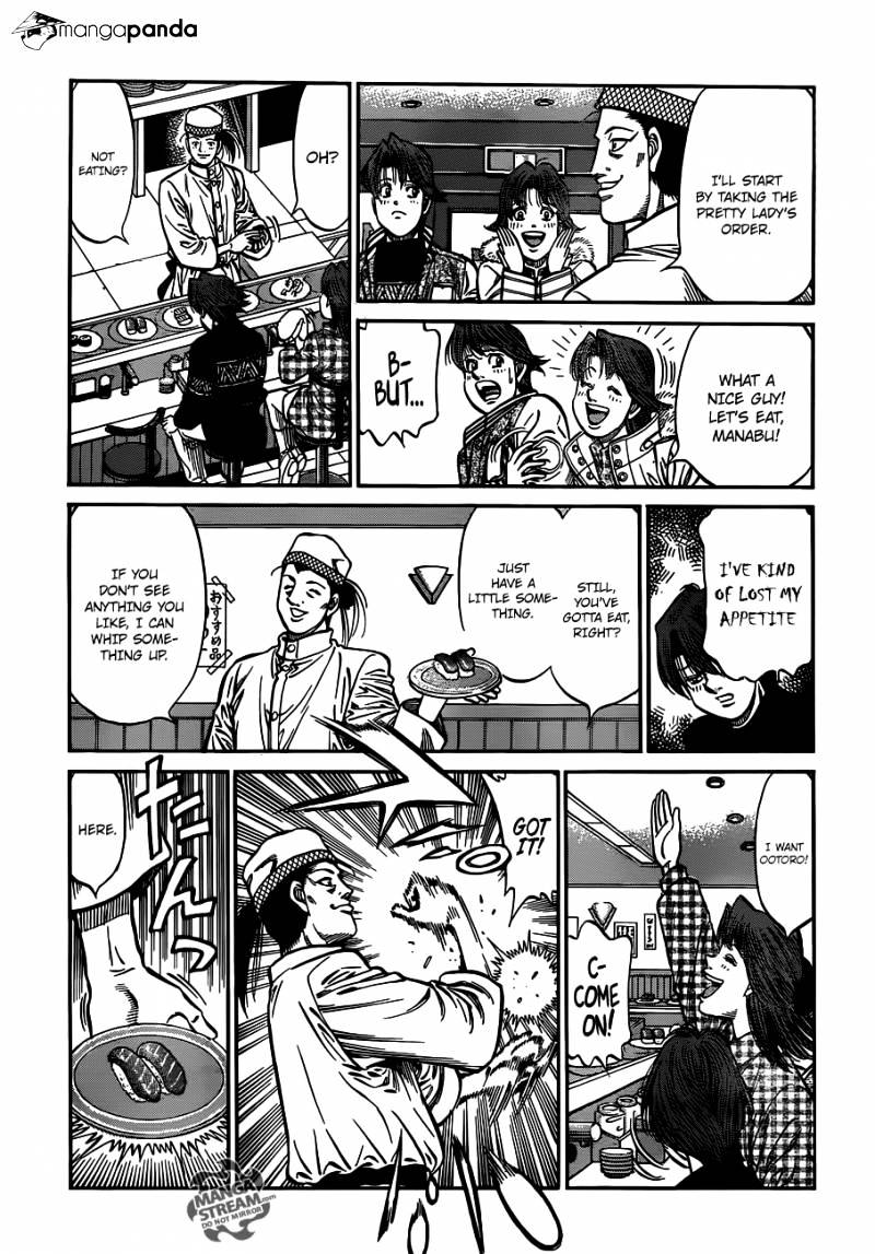 Hajime No Ippo - Chapter 980 : At The Sushi Belt Restaurant