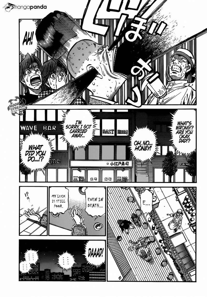 Hajime No Ippo - Chapter 980 : At The Sushi Belt Restaurant