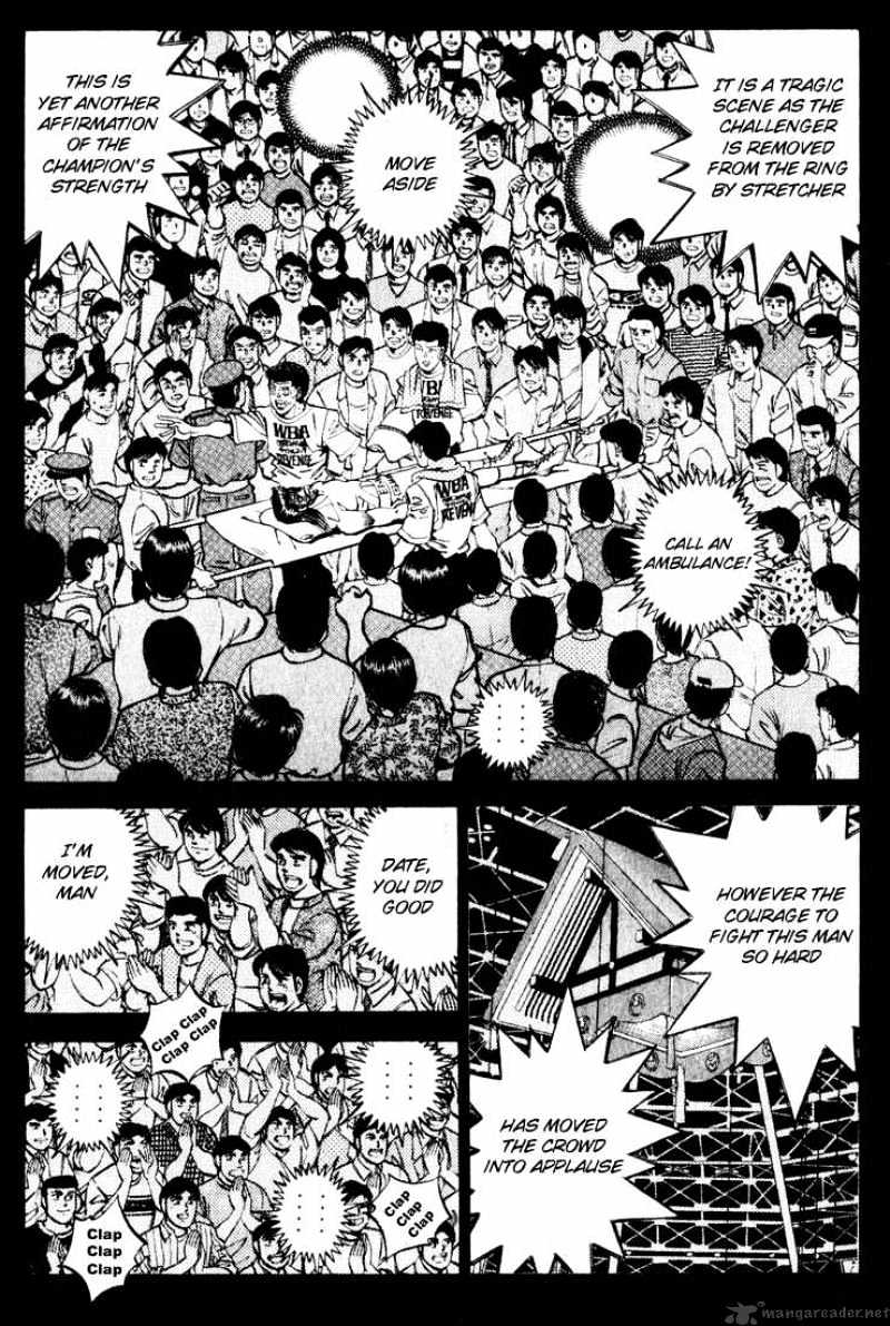 Hajime No Ippo - Chapter 340 : Tragic Baton Pass