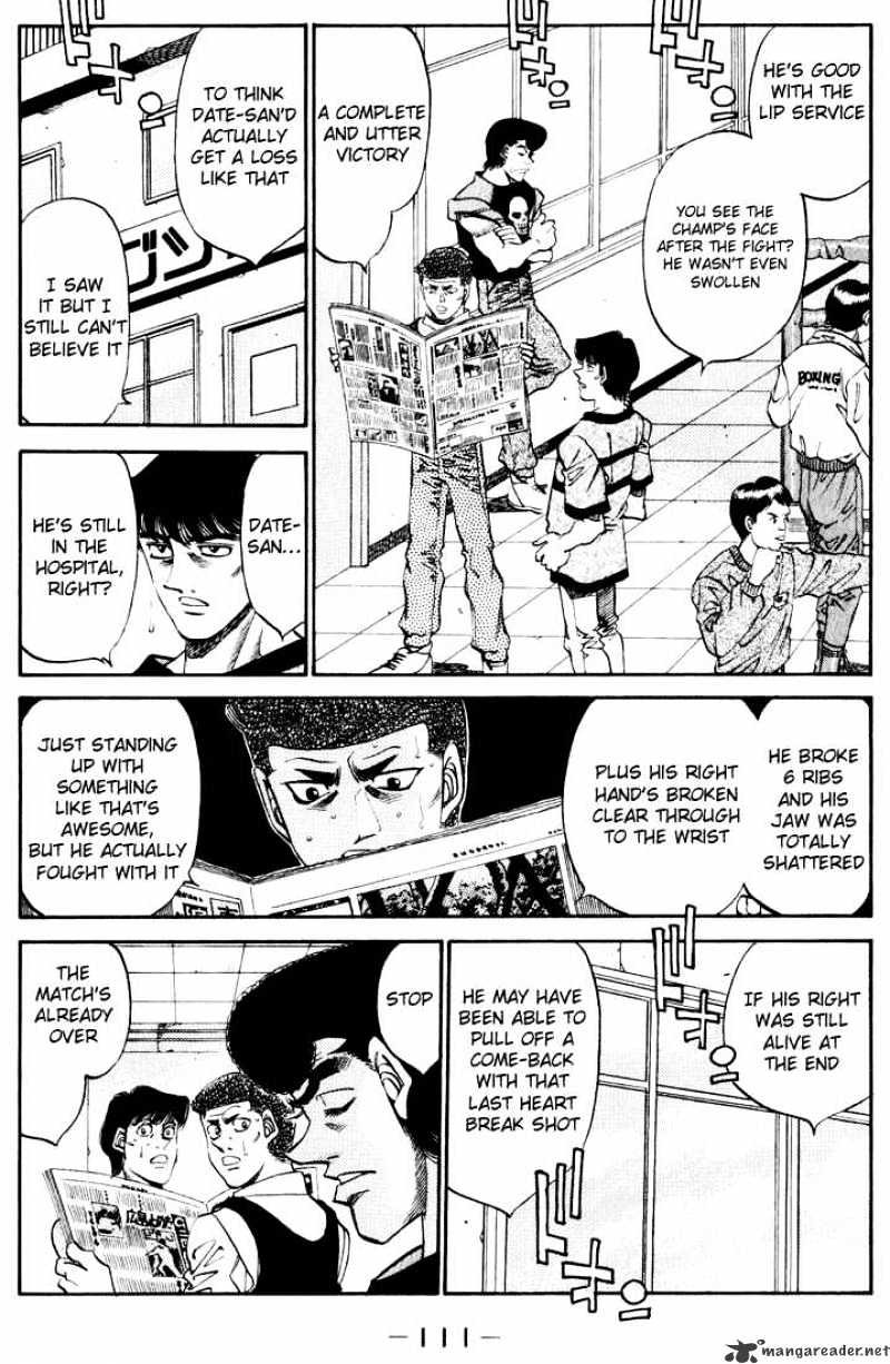 Hajime No Ippo - Chapter 340 : Tragic Baton Pass