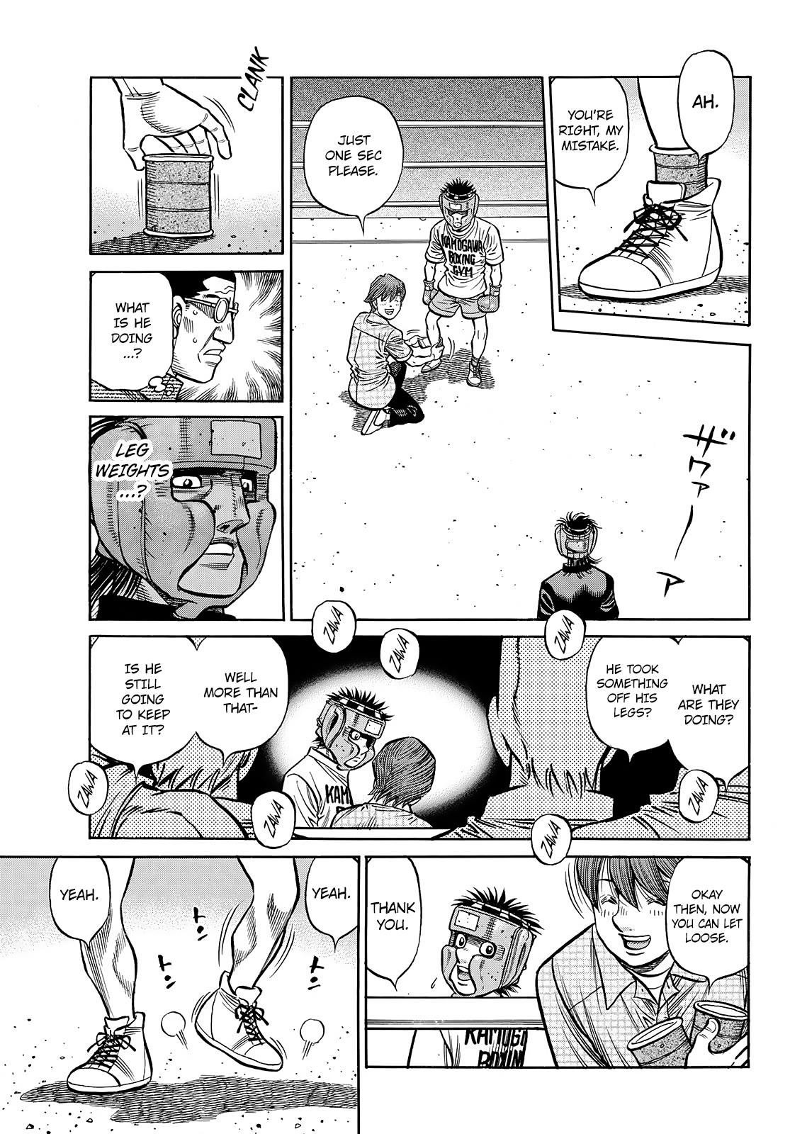 Hajime No Ippo - Chapter 1435: His Sparring Partner Is A Southpaw