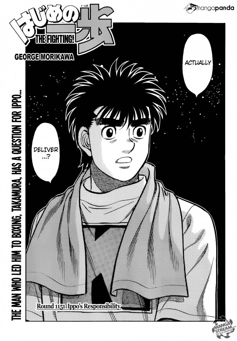 Hajime No Ippo - Chapter 1151 : Ippo S Responsibility