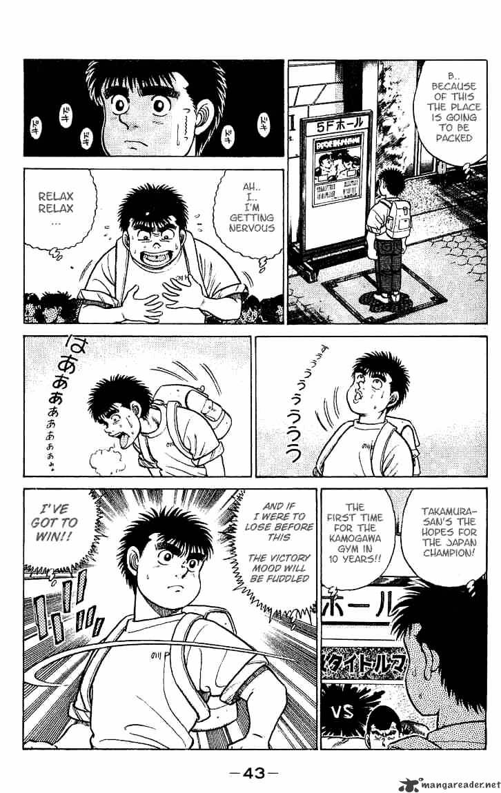 Hajime No Ippo - Chapter 45 : Clinch