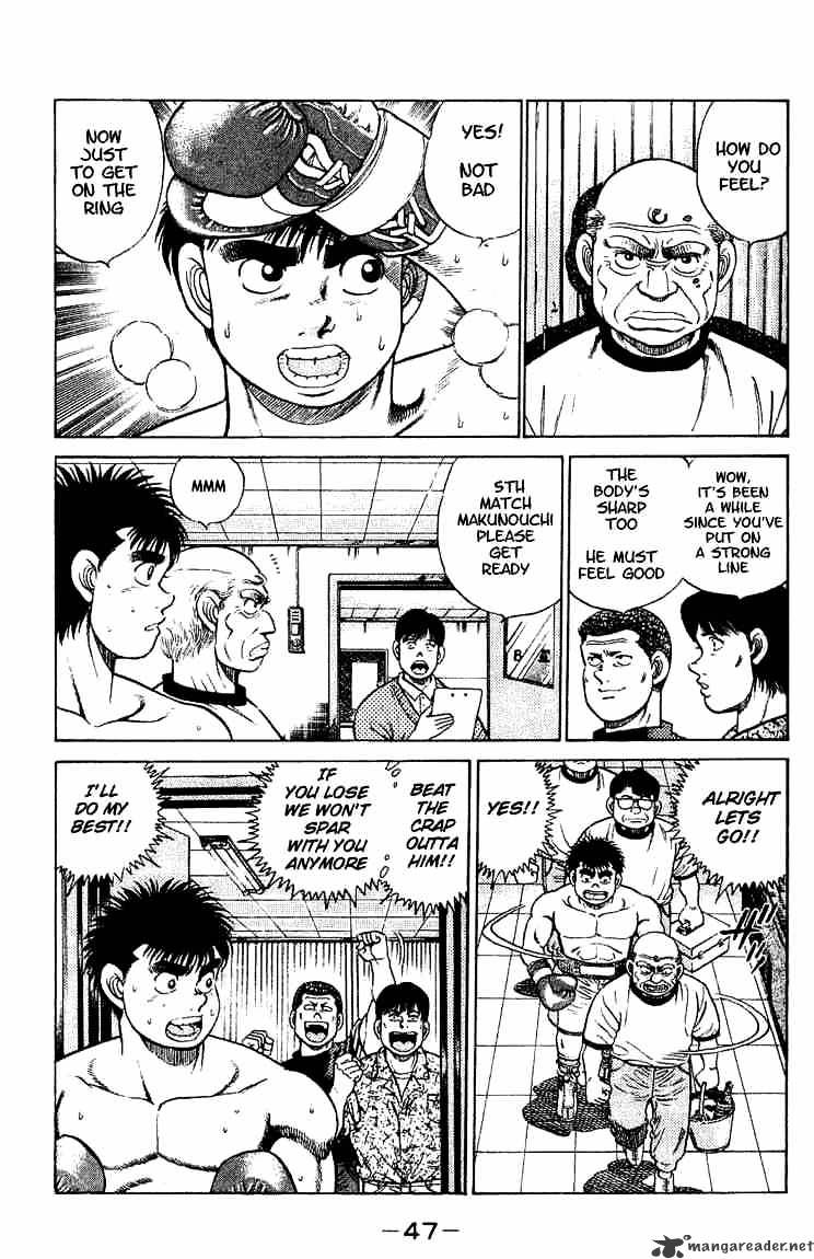 Hajime No Ippo - Chapter 45 : Clinch