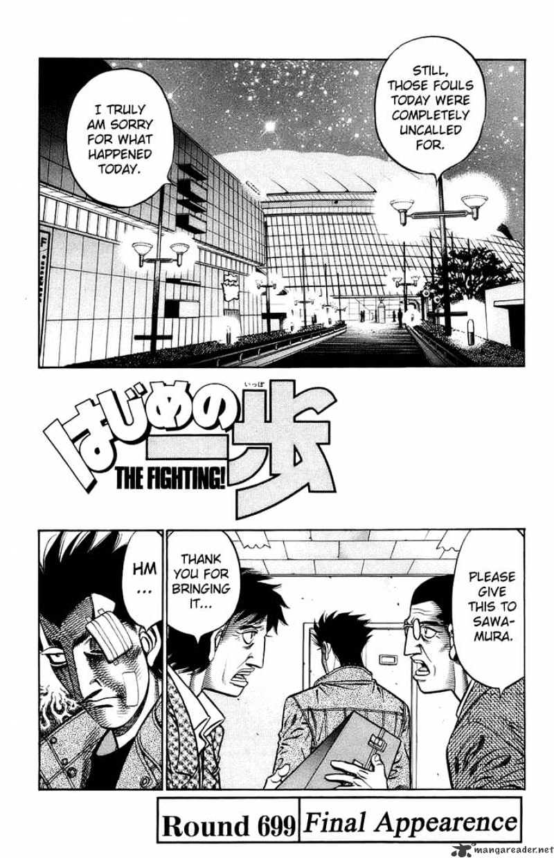 Hajime No Ippo - Chapter 699