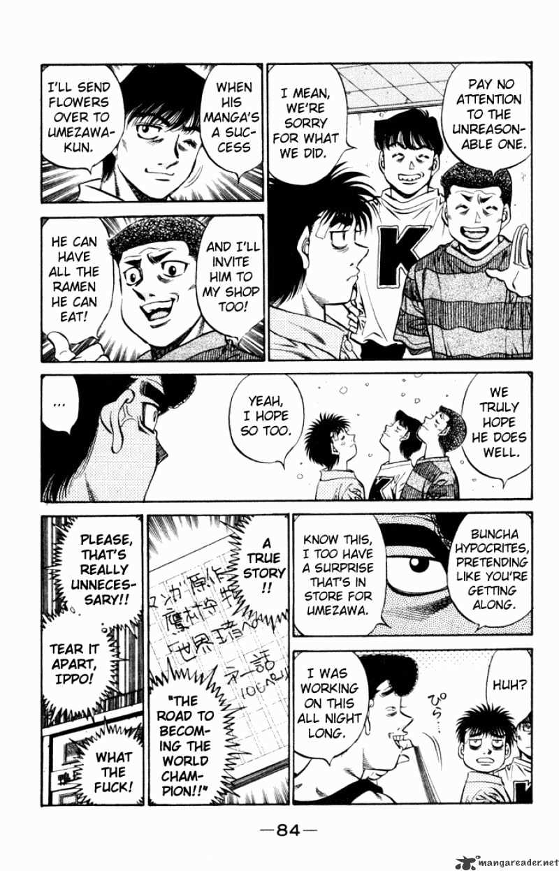 Hajime No Ippo - Chapter 507 : Words That Give Strength