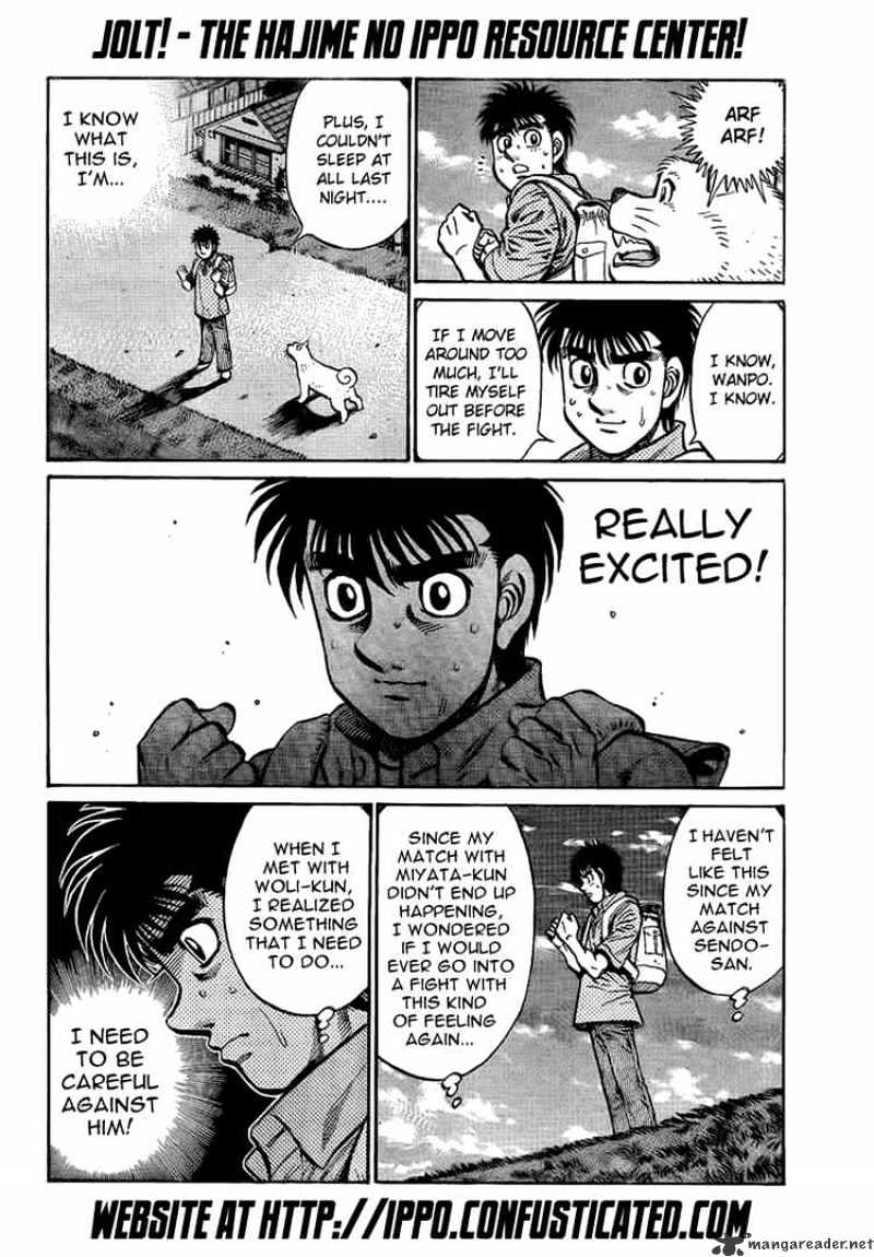 Hajime No Ippo - Chapter 864 : Facing The Sun