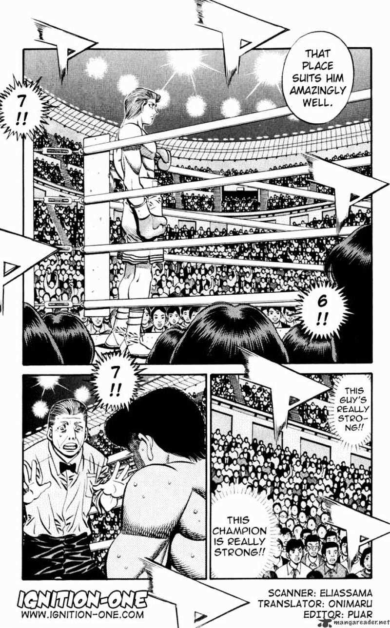 Hajime No Ippo - Chapter 541 : Caged Hawk