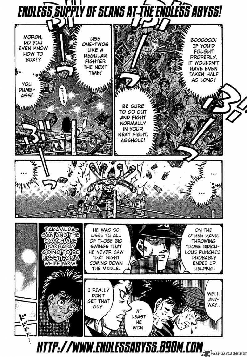 Hajime No Ippo - Chapter 849 : Sayonara, Sakaguchi