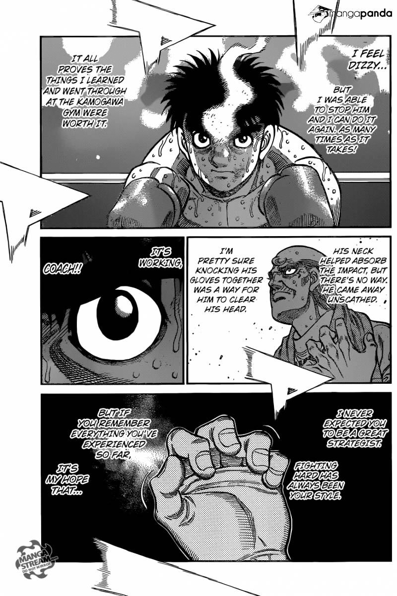 Hajime No Ippo - Chapter 1042 : How To Deal With The Second Arrow