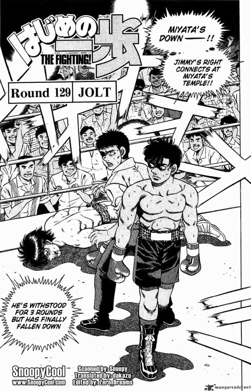 Hajime No Ippo - Chapter 129