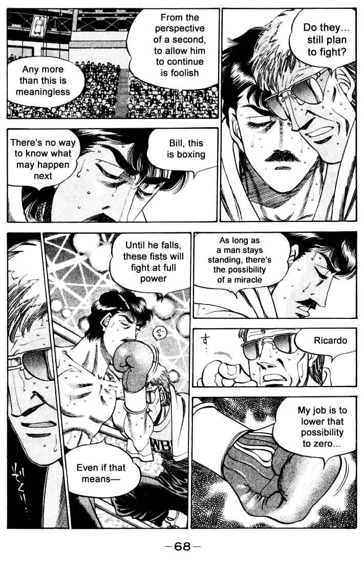 Hajime No Ippo - Chapter 338 : Data Eiji S Identity