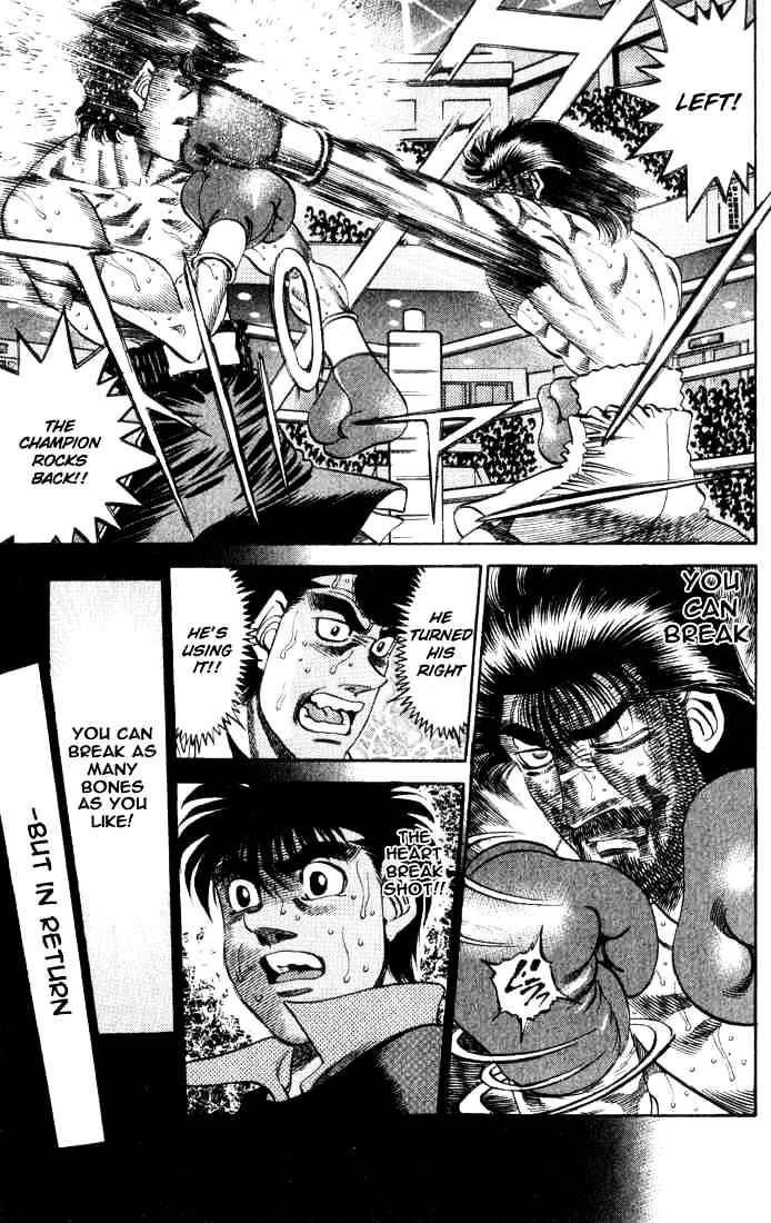 Hajime No Ippo - Chapter 338 : Data Eiji S Identity