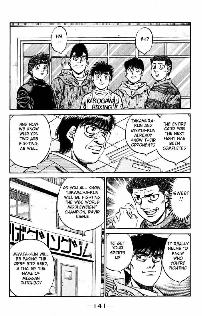 Hajime No Ippo - Chapter 520 : The Great Title Match